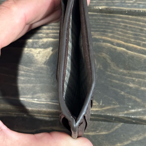 Fossil card wallet with money clip - Picture 4 of 4